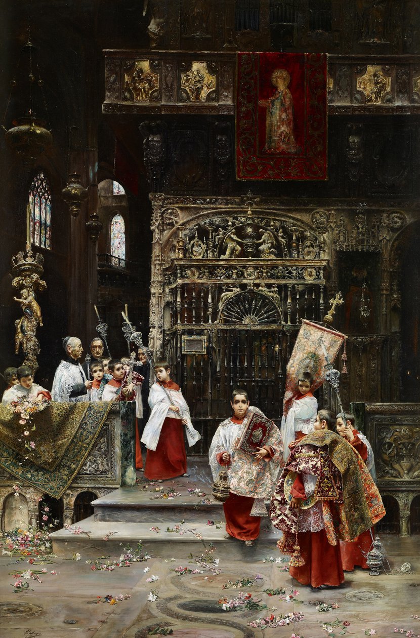 Chorknaben von José Gallegos y Arnosa