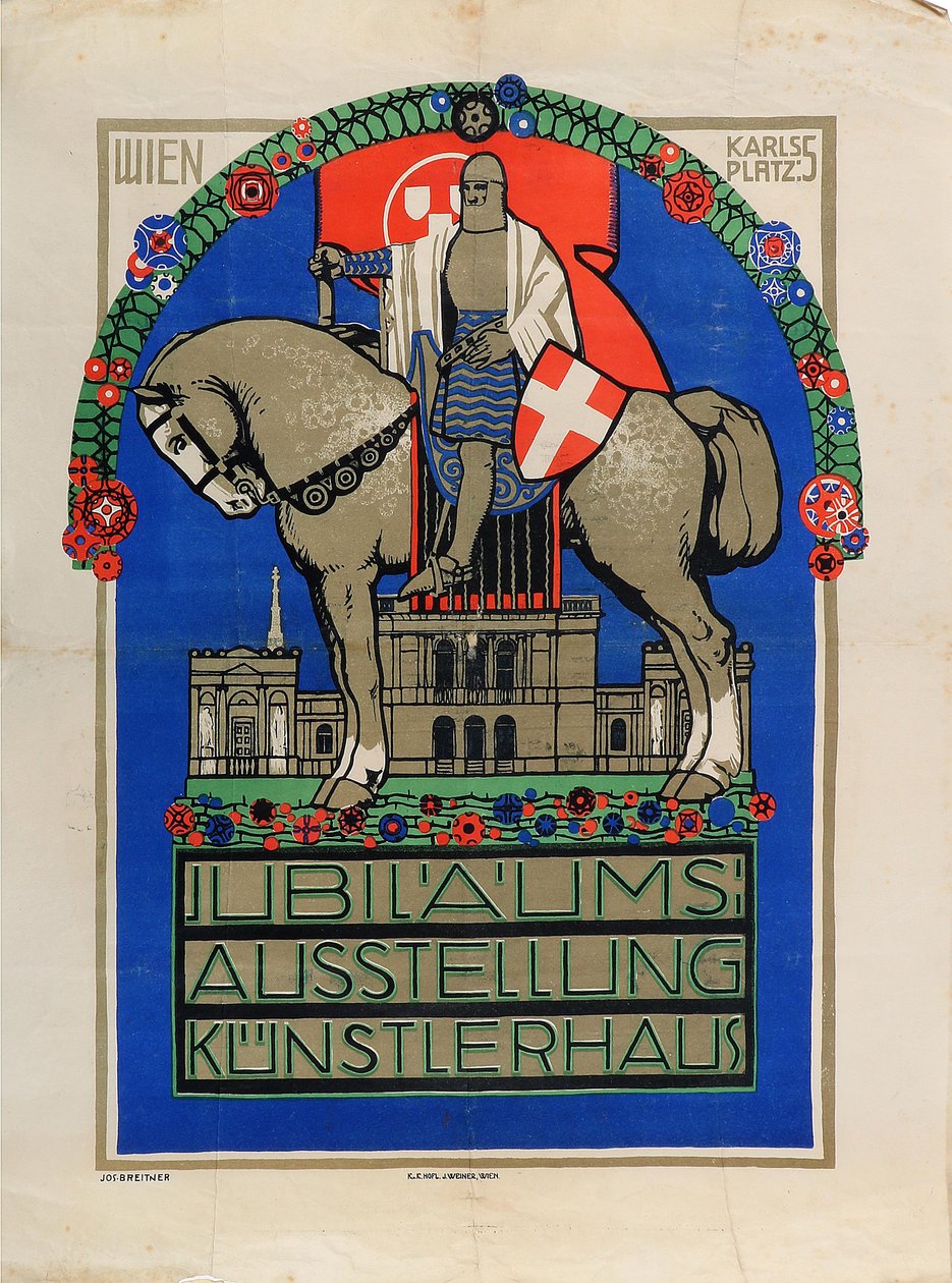 Jubiläumsausstellung Wiener Künstlerhaus, 1908 von Josef Breitner