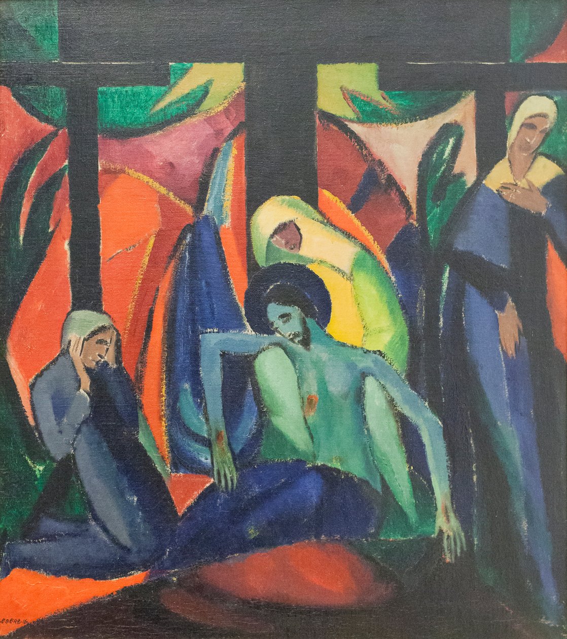 Die Kreuzabnahme von Josef Eberz