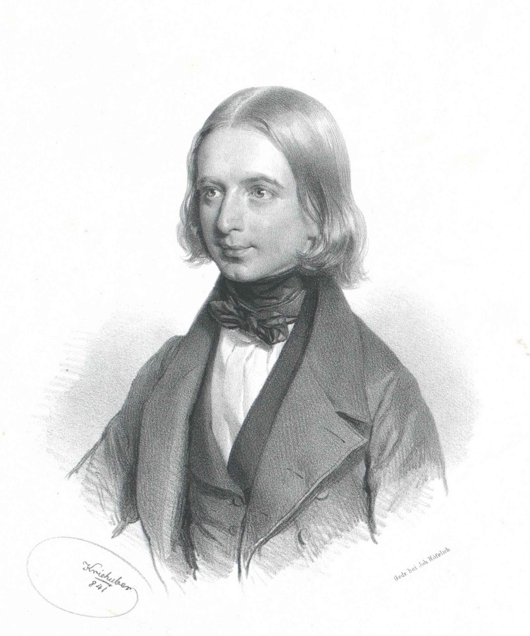 Giulio Regondi von Josef Kriehuber