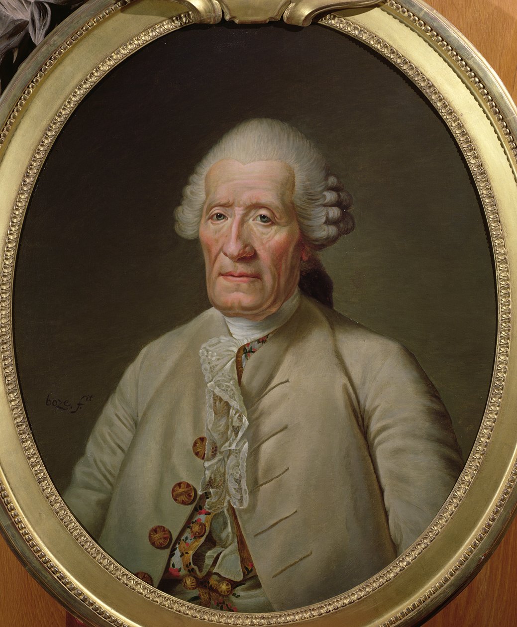 Jacques de Vaucanson (1709-82) (1784) von Joseph Boze