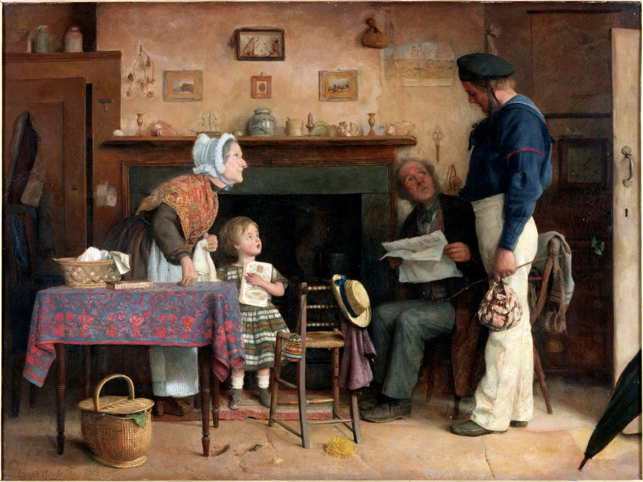 Die Rückkehr des Ausreißers, ca. 1862 von Joseph Clark