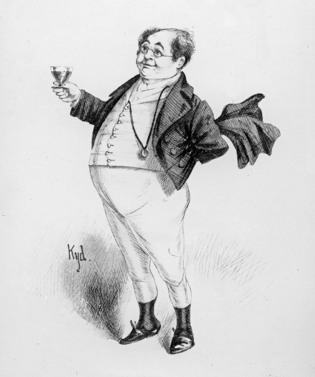 Mr. Pickwick, eine Figur aus 