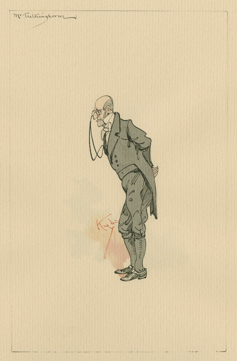 Mr Tulkinghorn, c.1920er von Joseph Clayton Clarke