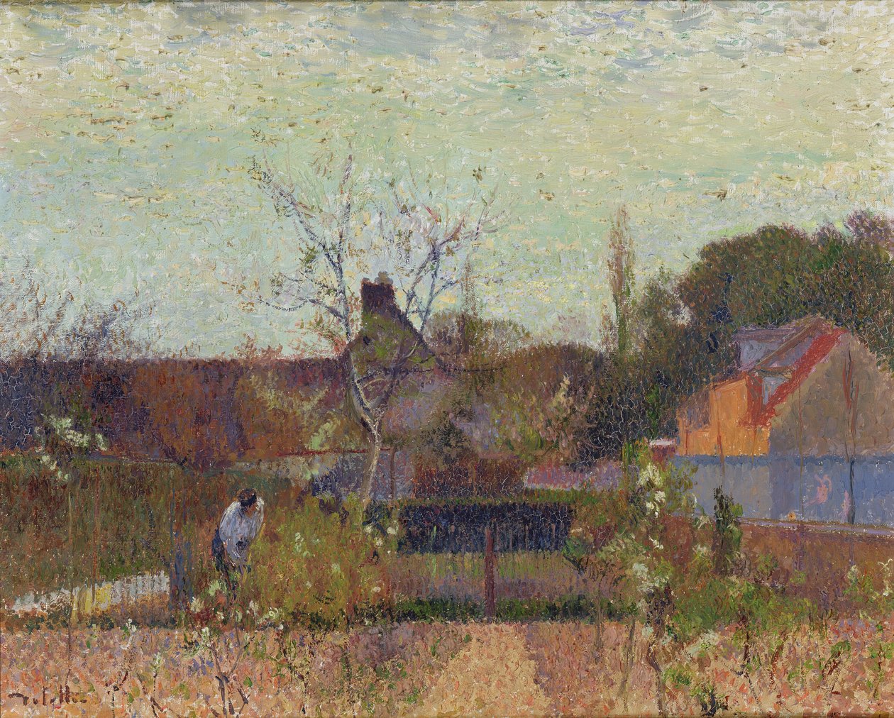 Mein Garten im Frühling von Joseph Delattre
