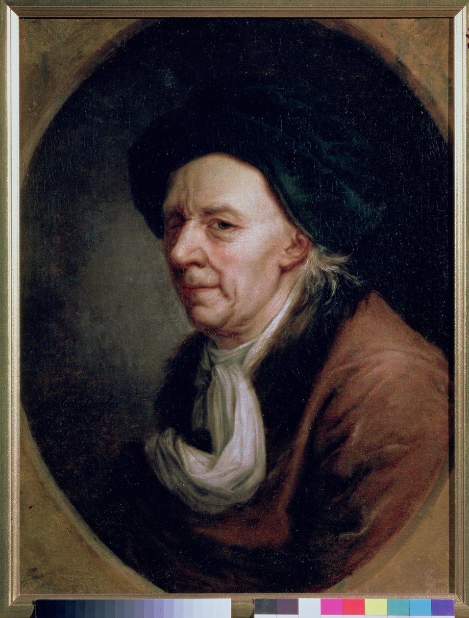 Porträt des Mathematikers Leonard Euler (1707-83) von Joseph Friedrich August Darbes