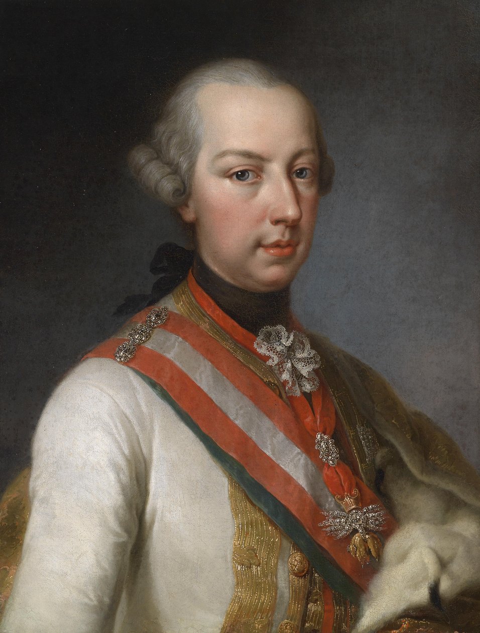 Joseph II. als Mitregent seiner Mutter von Joseph Hickel