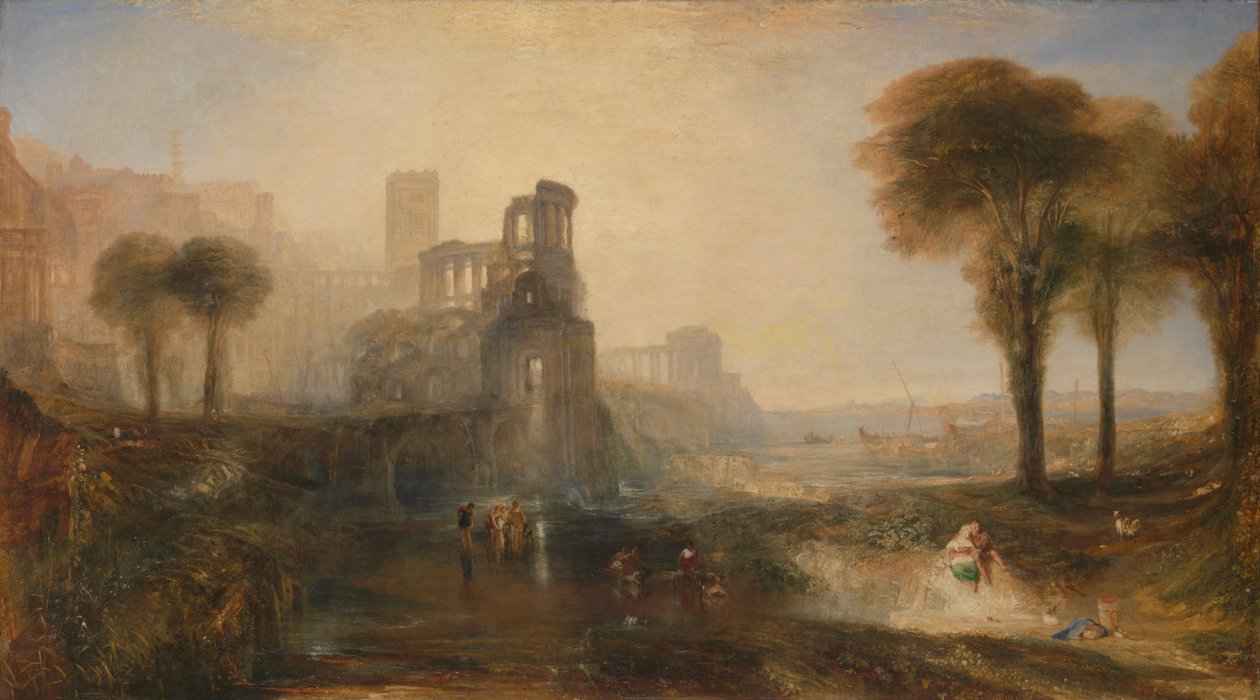 Caligulas Palast und Brücke von Joseph Mallord William Turner