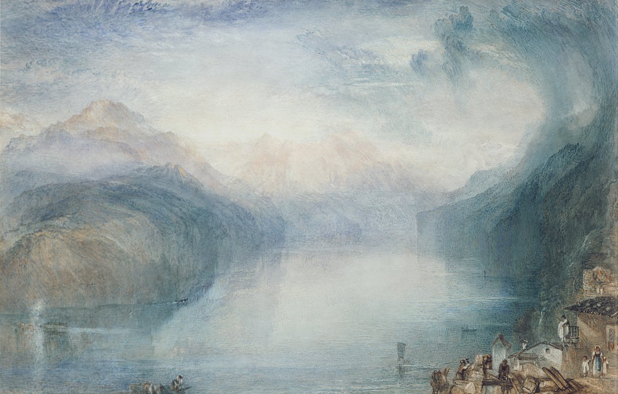 Vierwaldstättersee: Die Bucht von Uri von Joseph Mallord William Turner