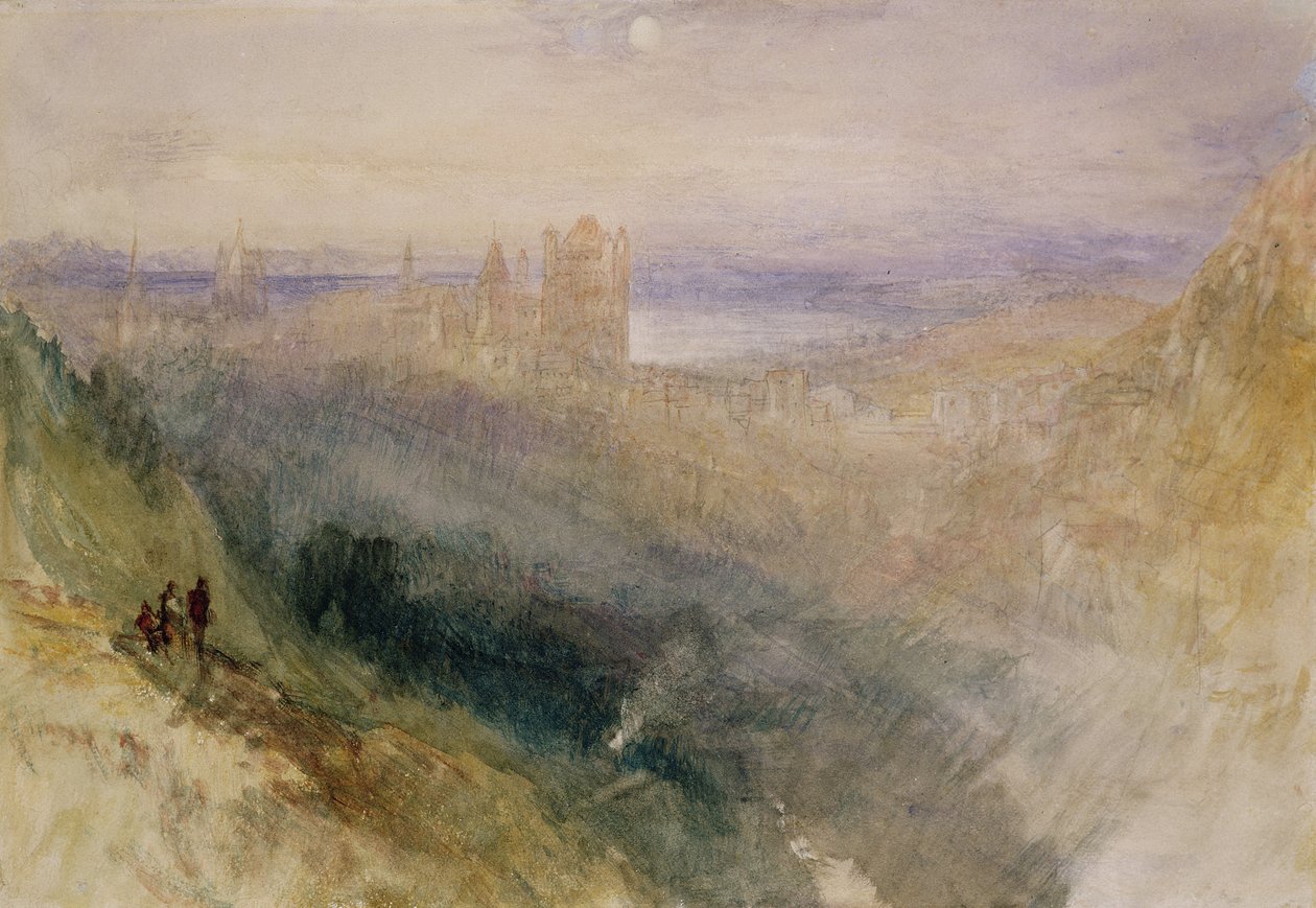 Lausanne, vom Le Signal von Joseph Mallord William Turner