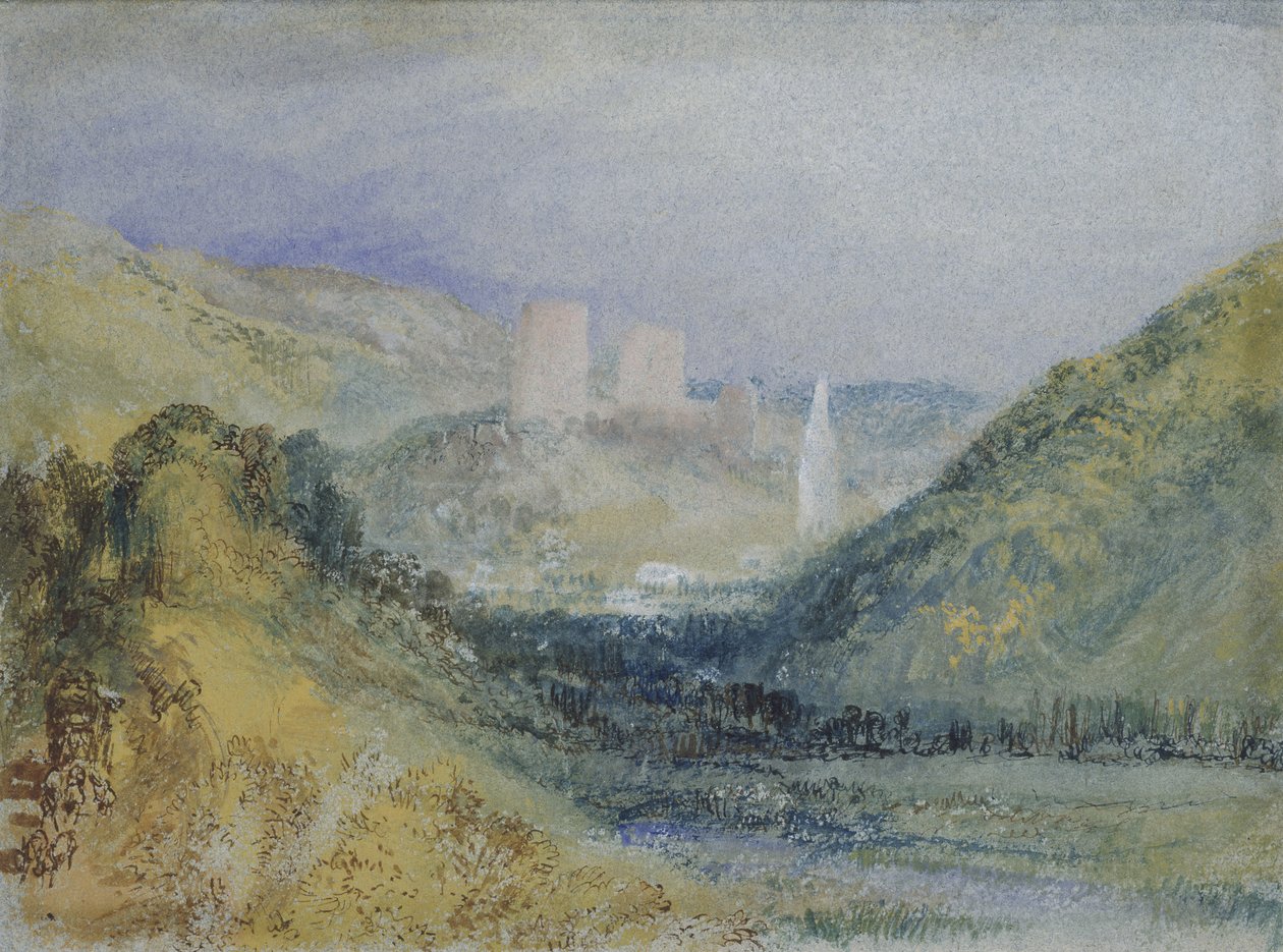 Lillebonne, ca. 1823 von Joseph Mallord William Turner