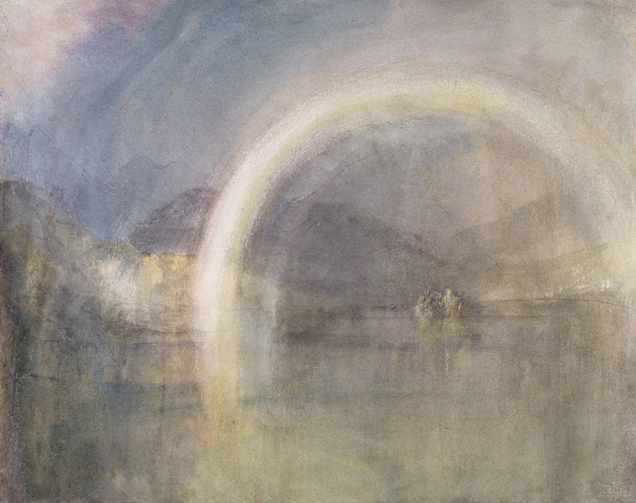 Regenbogen über Loch Awe, ca. 1831 von Joseph Mallord William Turner