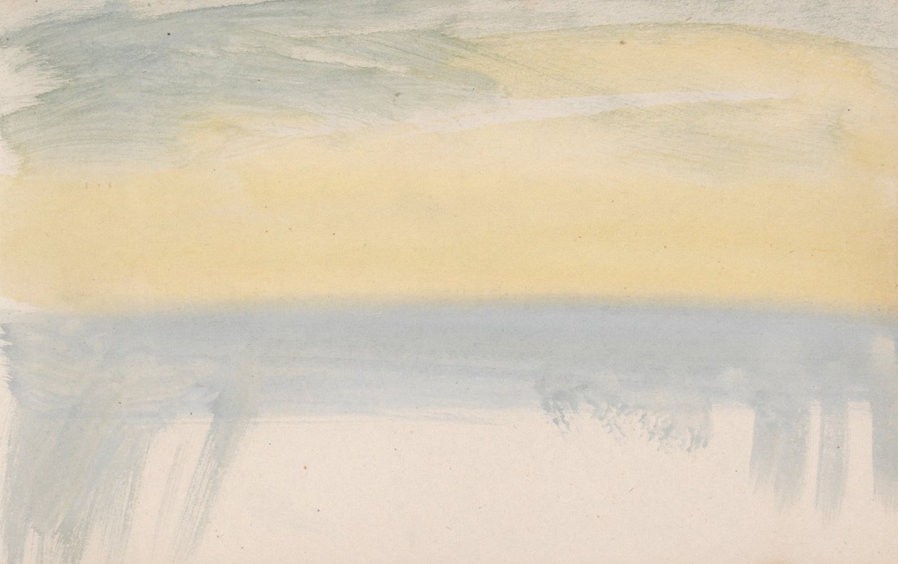 Das Kanal-Skizzenbuch von Joseph Mallord William Turner