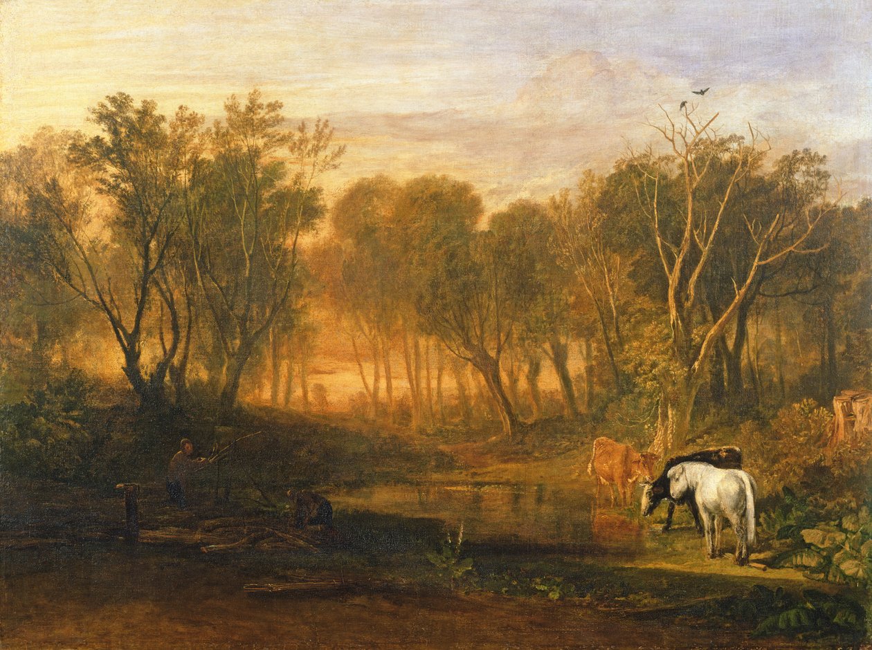 Der Wald von Bere, ca. 1808 von Joseph Mallord William Turner