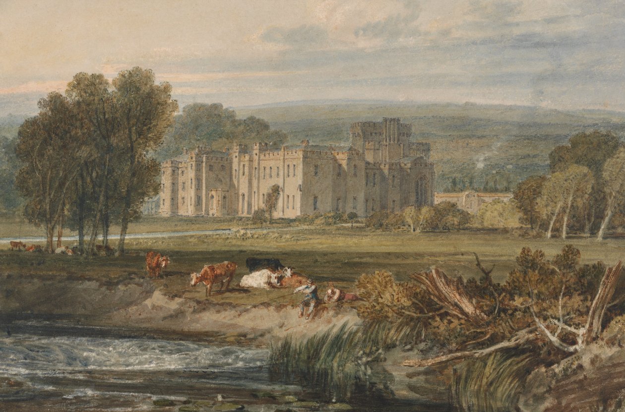 Ansicht von Hampton Court, Herefordshire, von Südosten von Joseph Mallord William Turner