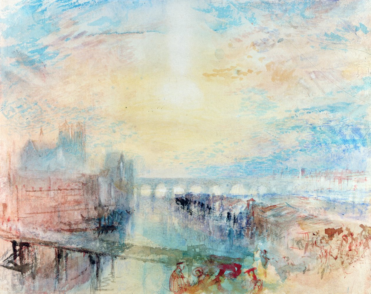 Ansicht von Lyon von Joseph Mallord William Turner