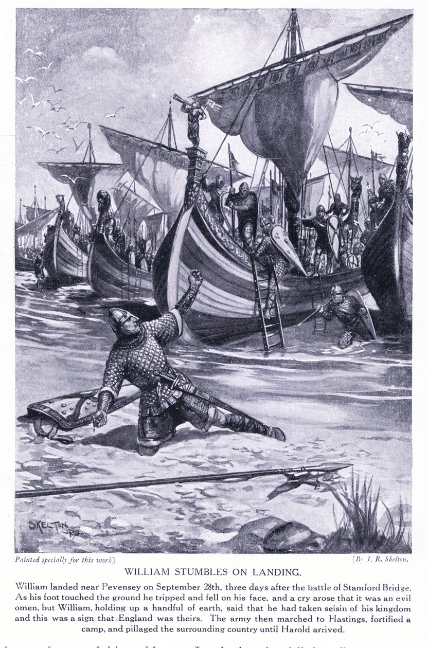 William stolpert bei der Landung, 1920er von Joseph Ratcliffe Skelton