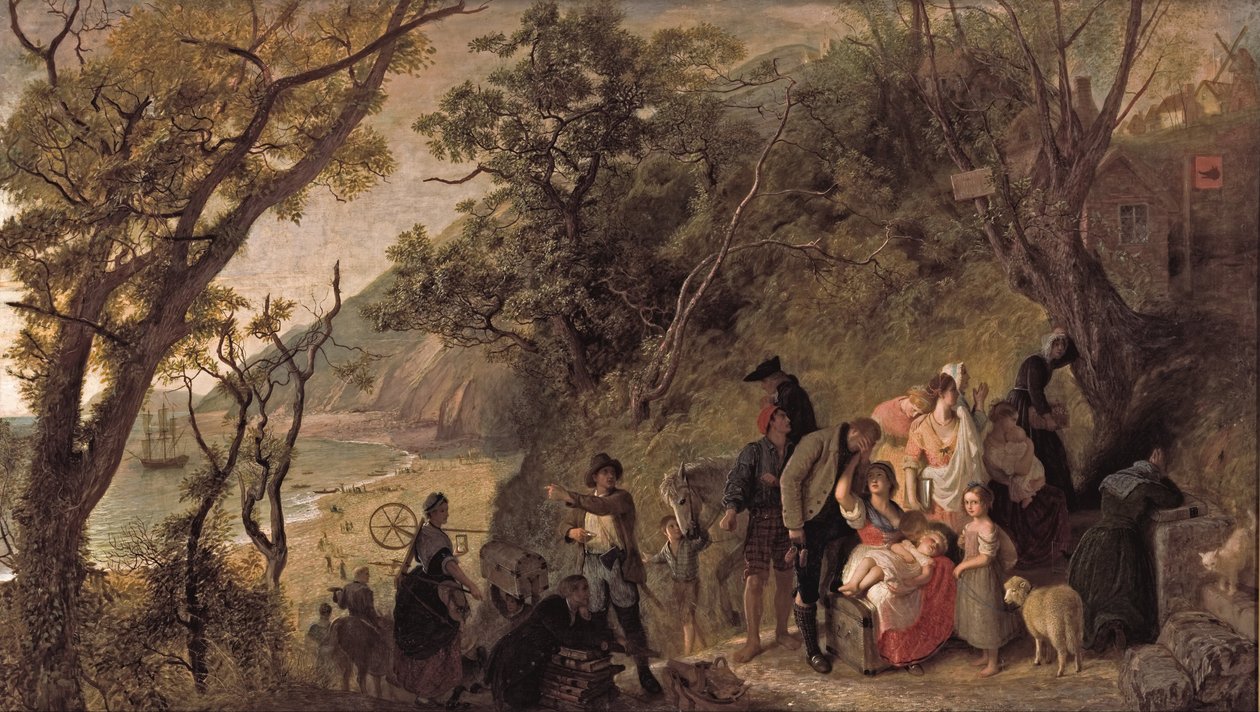 Das verlassene Dorf von Joseph Severn