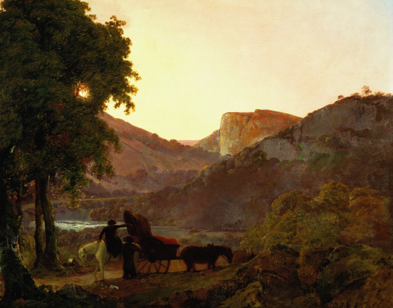 Landschaft von Joseph Wright of Derby