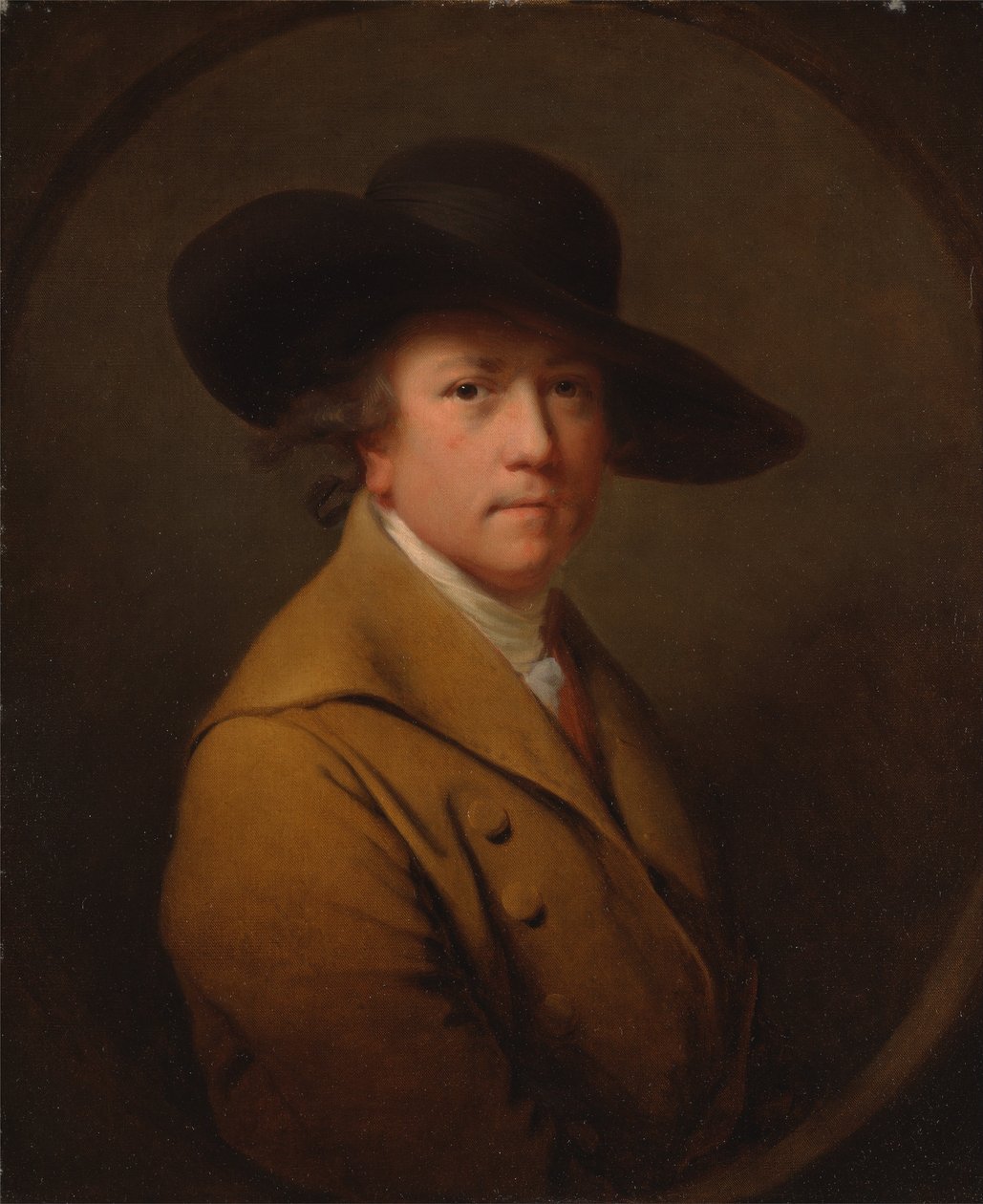 Selbstporträt von Joseph Wright of Derby