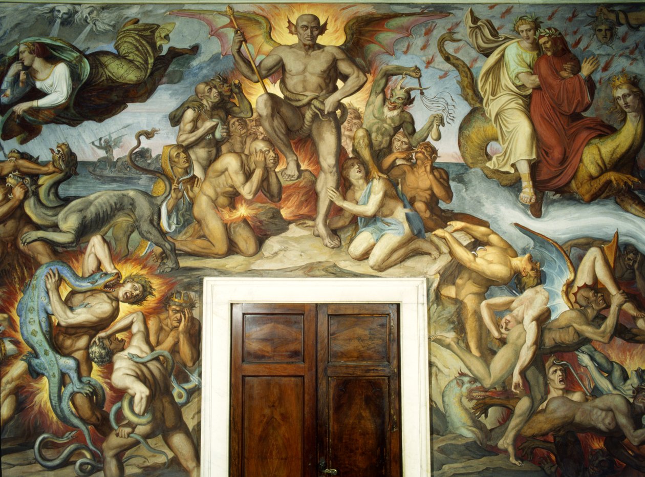 Die Qualen der Hölle von Joseph Anton Koch