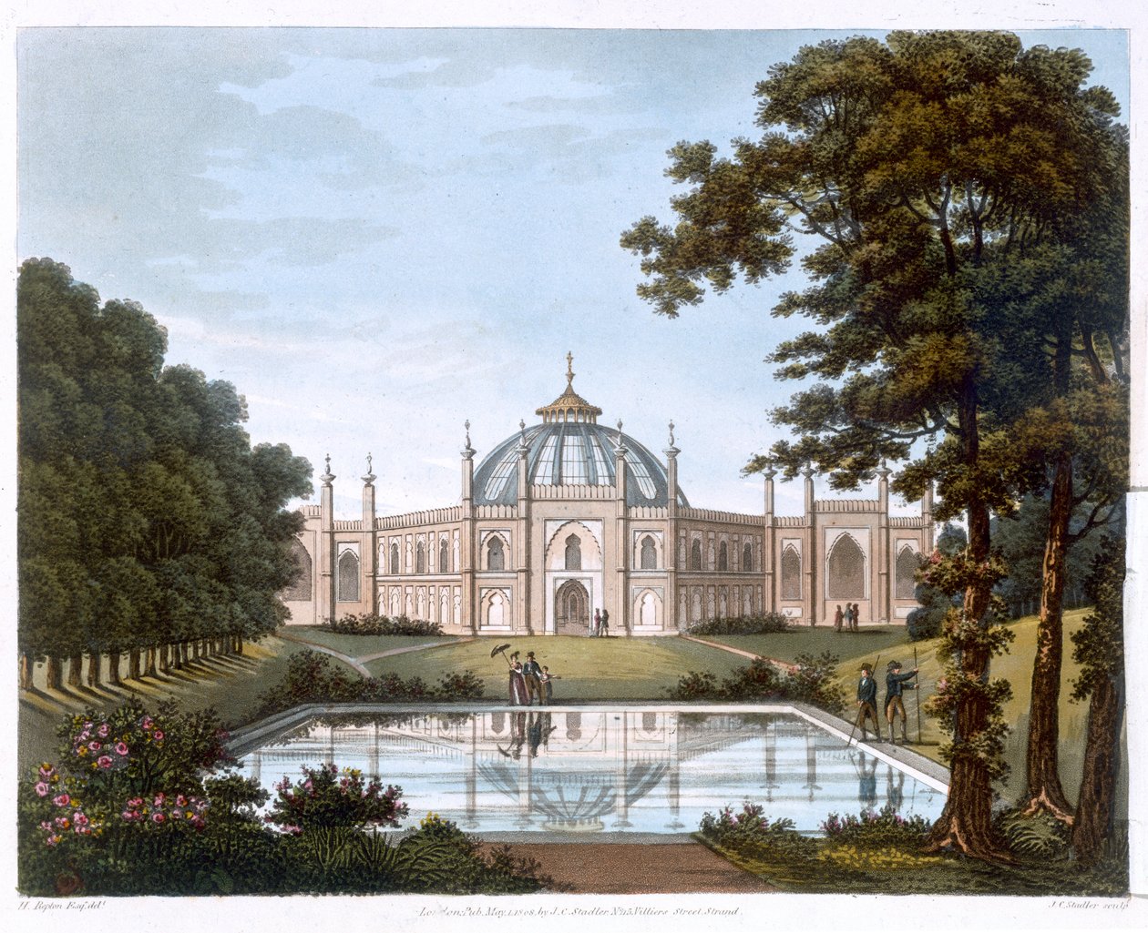 Brighton Pavilion, Sussex von Joseph Constantine Stadler
