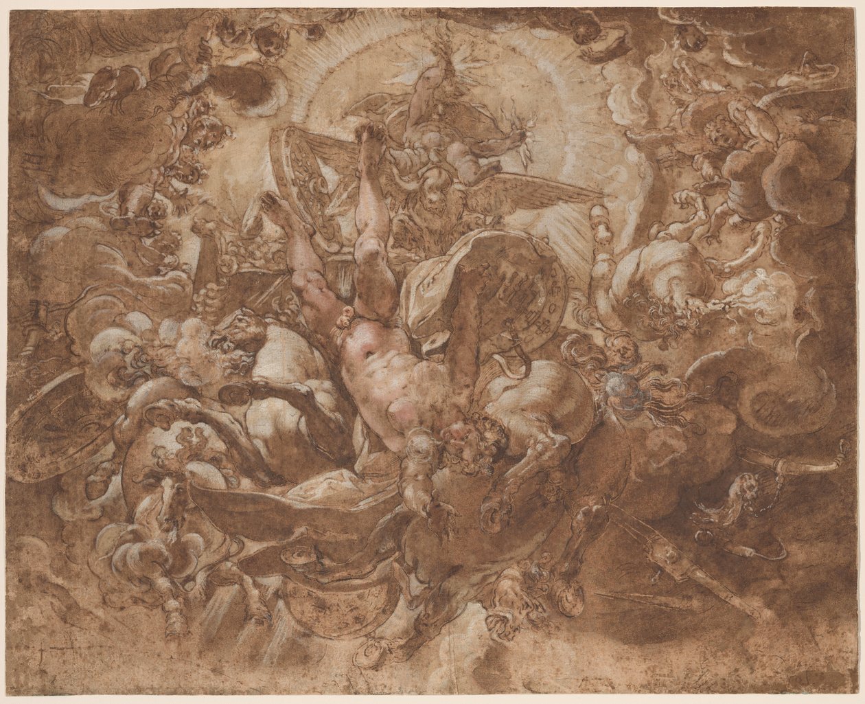 Der Sturz des Phaeton von Joseph Heintz the Elder