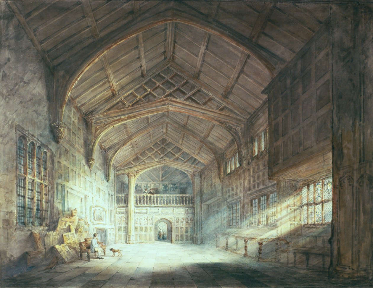 Mitton Hall, Lancashire von Joseph Mallord William Turner