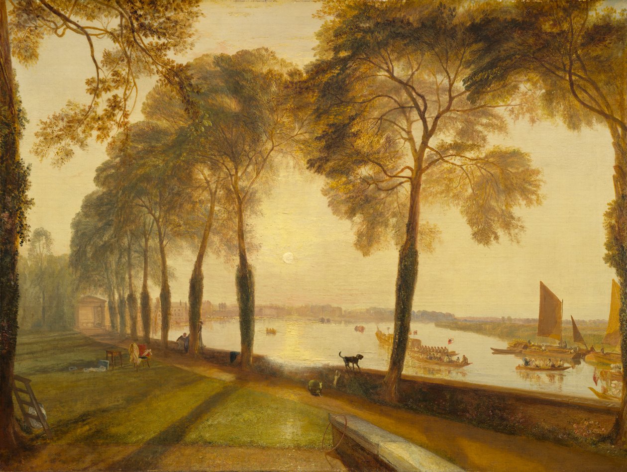 Mortlake Terrace, 1827 von Joseph Mallord William Turner