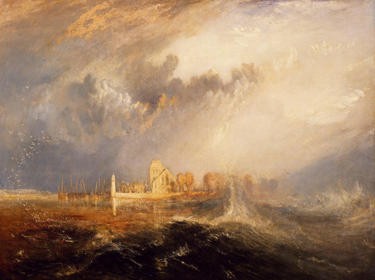 Quillebeuf, Mündung der Seine von Joseph Mallord William Turner