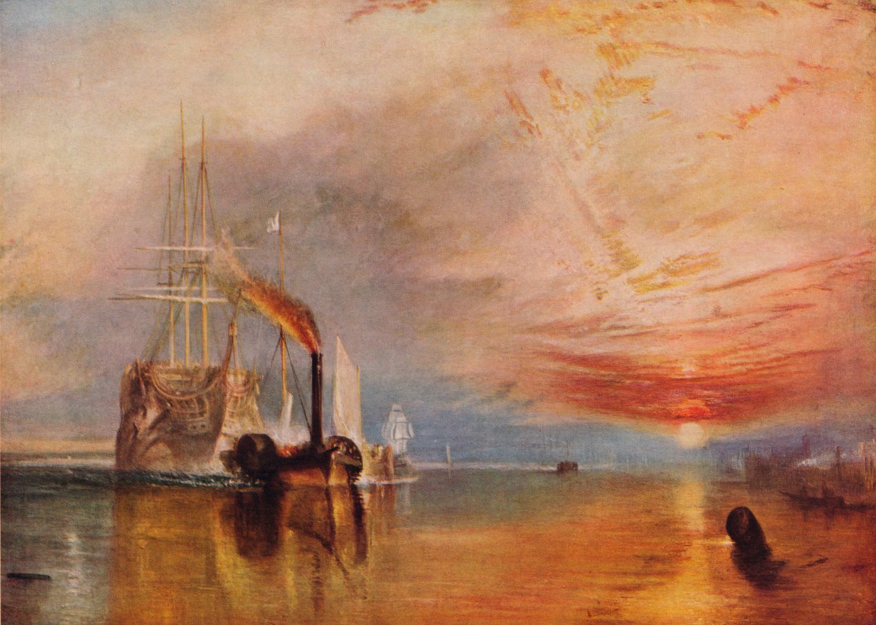 Die kämpfende Temeraire, 1839 von Joseph Mallord William Turner