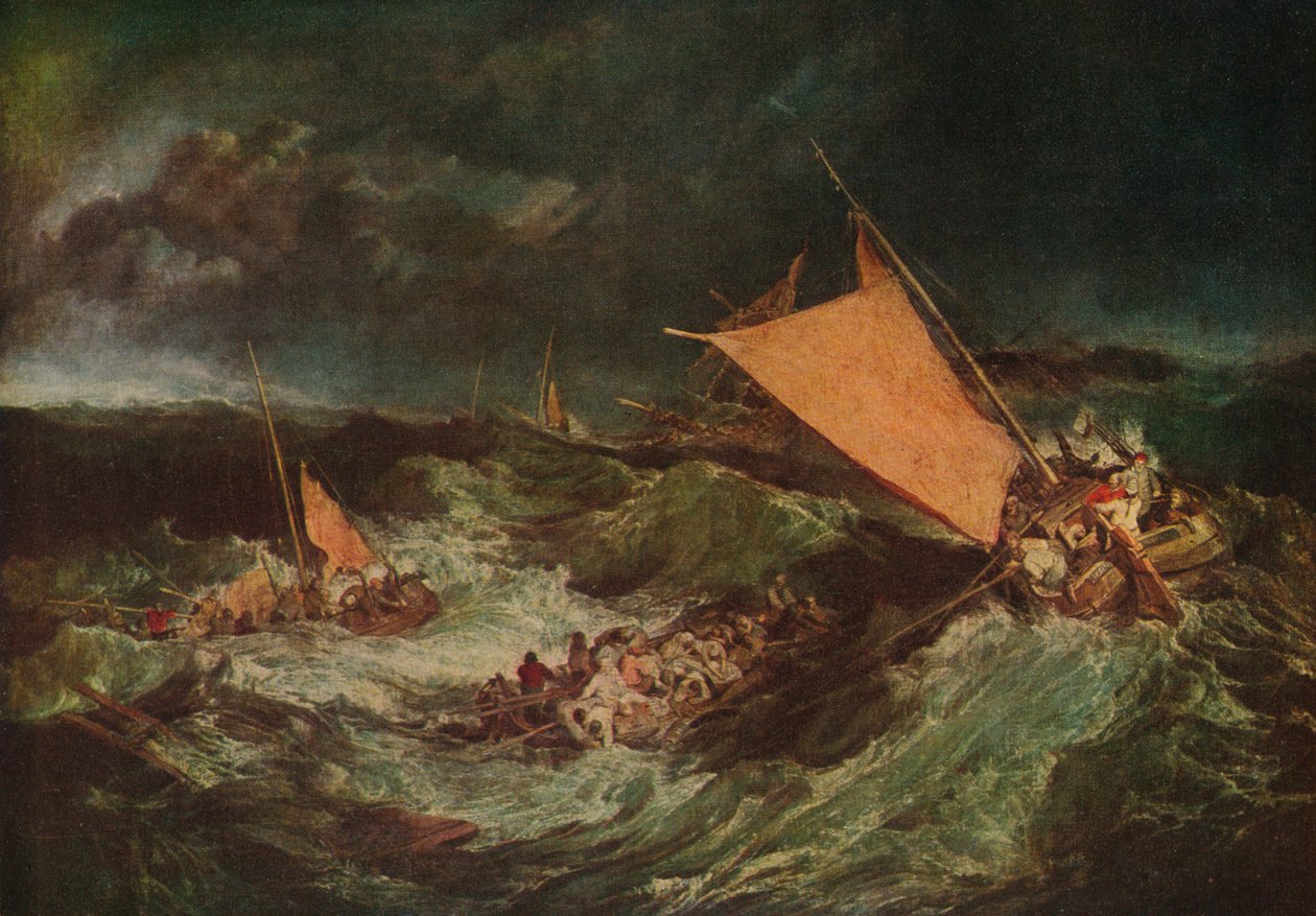 Das Schiffswrack, um 1805 von Joseph Mallord William Turner