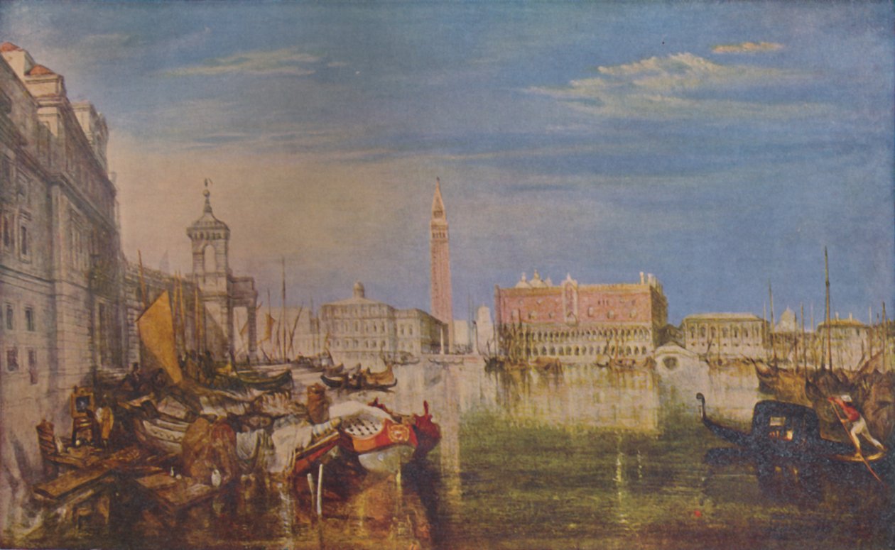 Venedig-Canaletti-Gemälde, ca. 1833, 1925 von Joseph Mallord William Turner