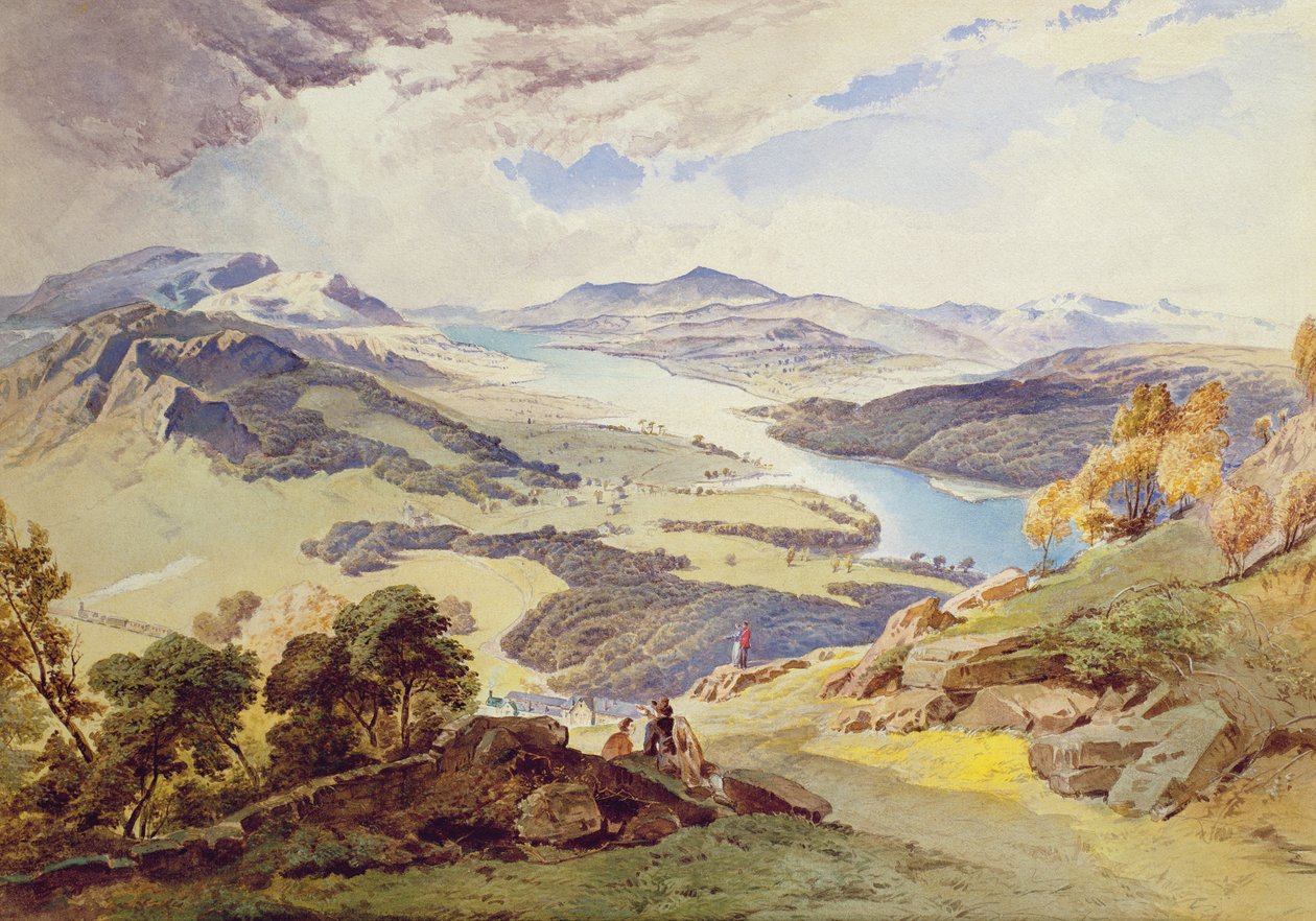 Windermere von Ormot Head von Joseph Mallord William Turner