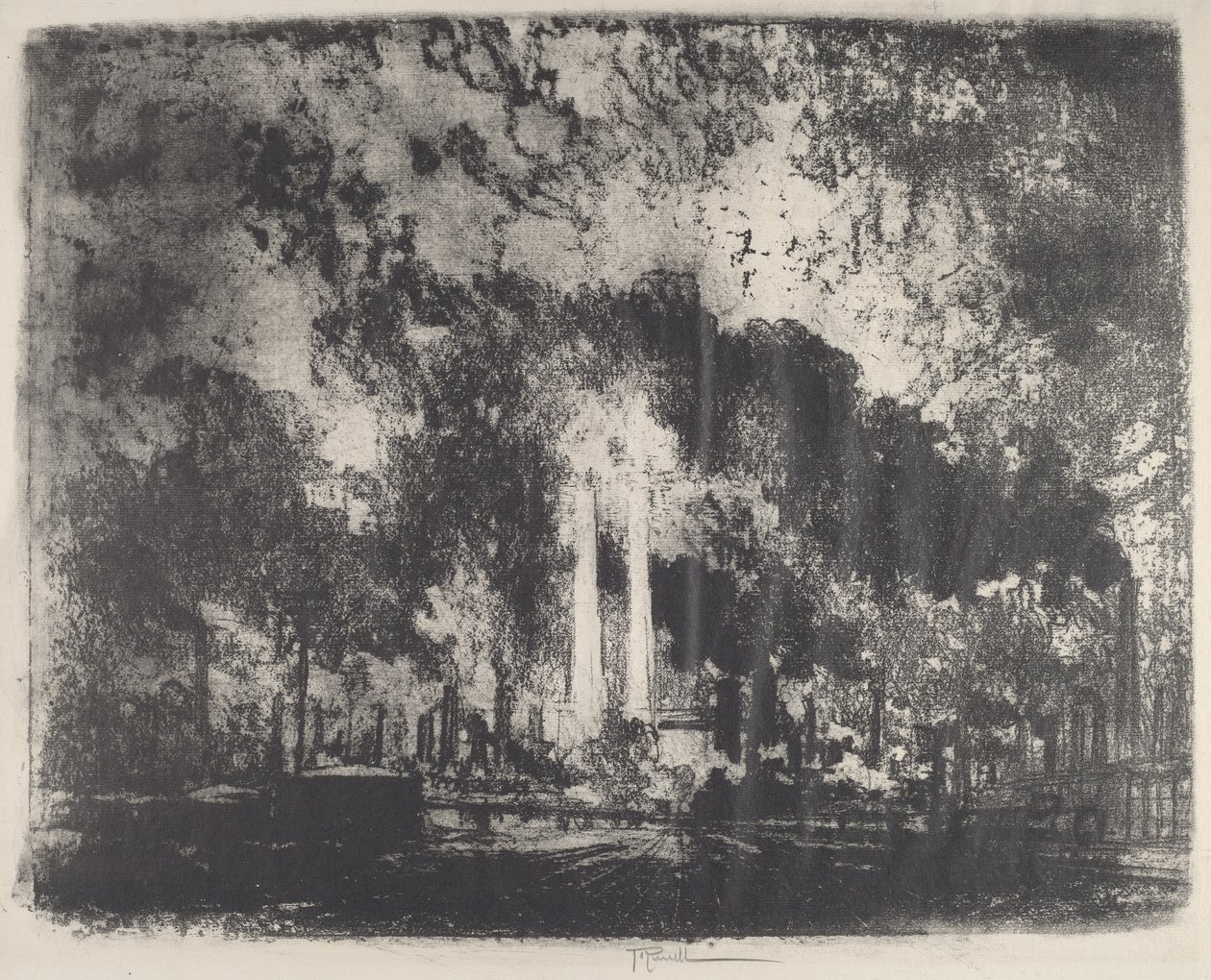 Ölraffinerie, Whiting, Indiana von Joseph Pennell