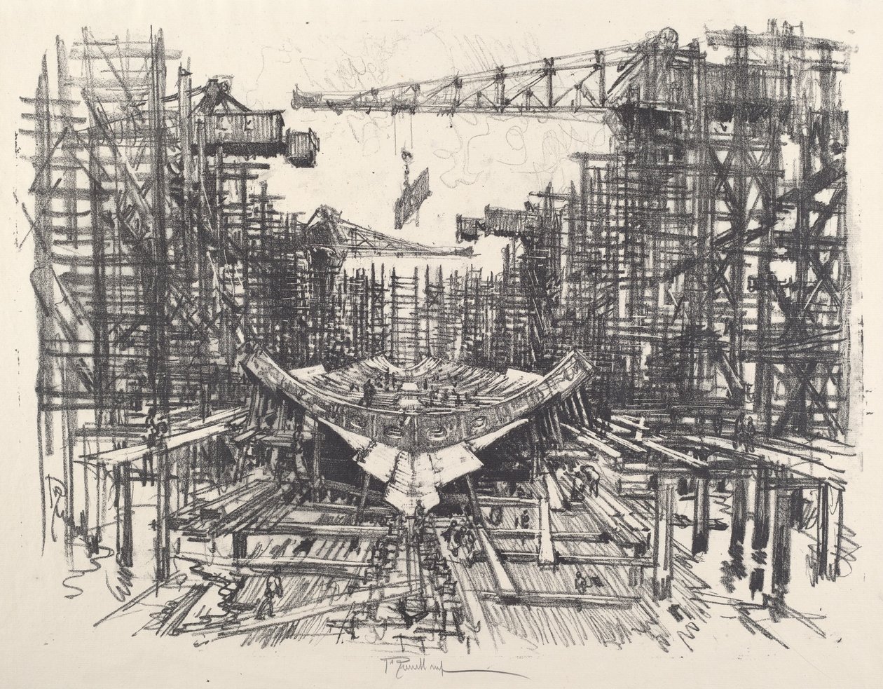 Der Kiel von Joseph Pennell