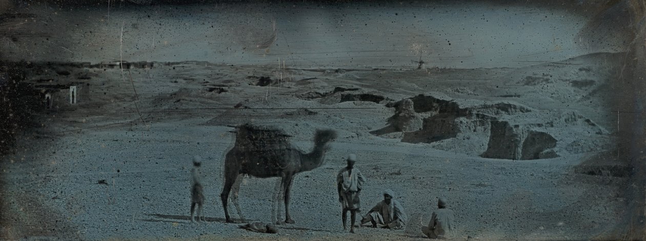 Wüste bei Alexandria, 1842 von Joseph Philibert Girault De Prangey
