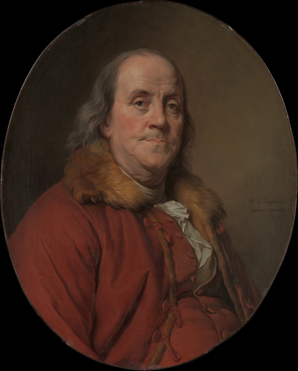 Benjamin Franklin von Joseph Siffred Duplessis