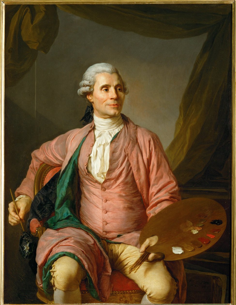 Joseph-Marie Vien, Maler von Joseph Siffred Duplessis