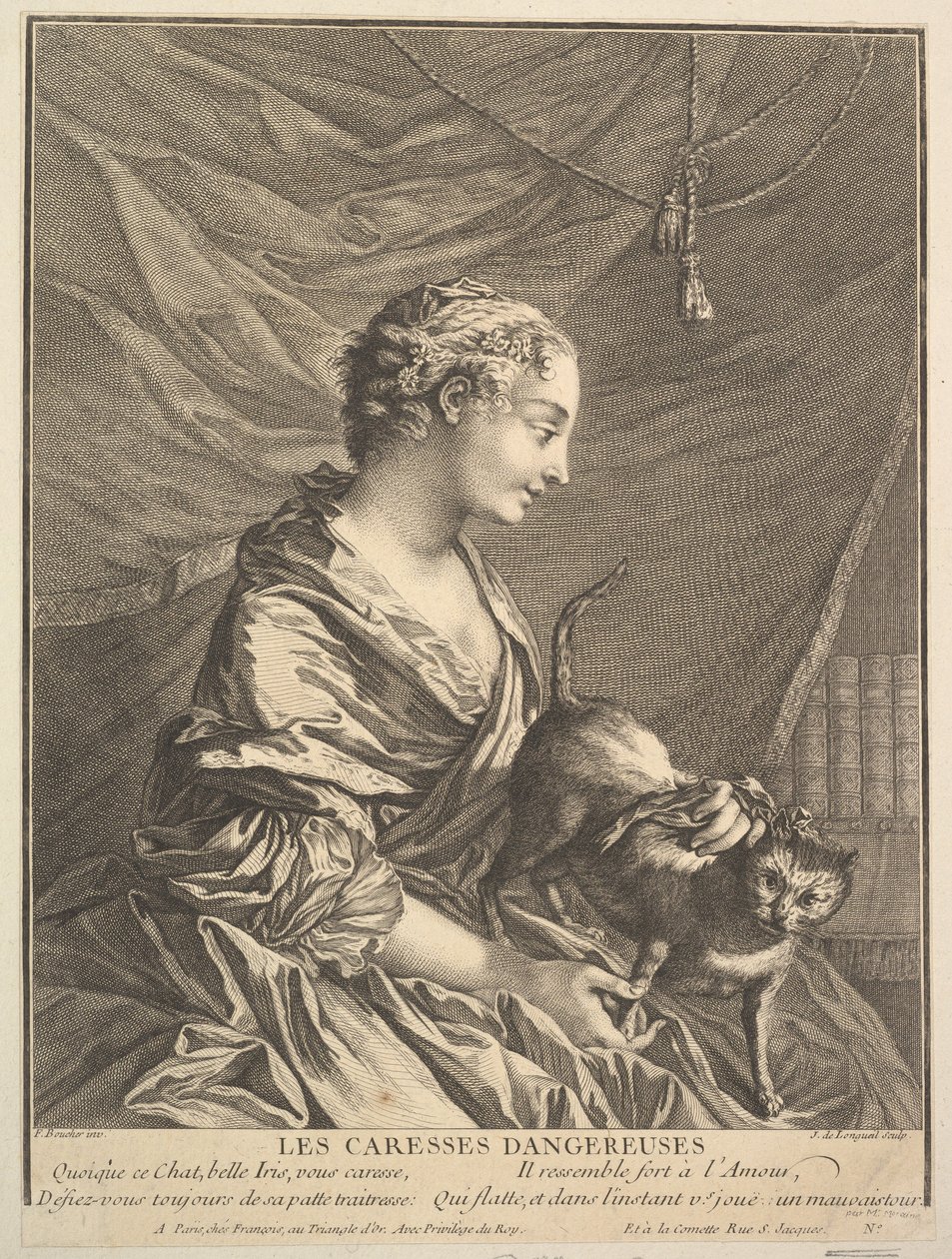 Gefährliche Liebkosungen von Joseph de Longueil