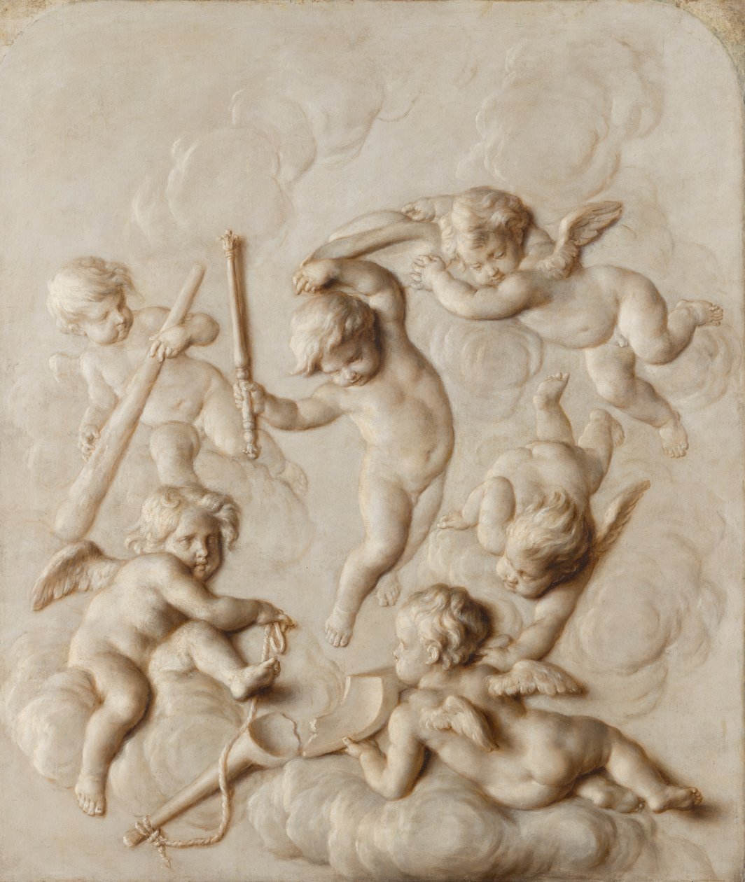 Spielende Putti von Josephus Geeraerts