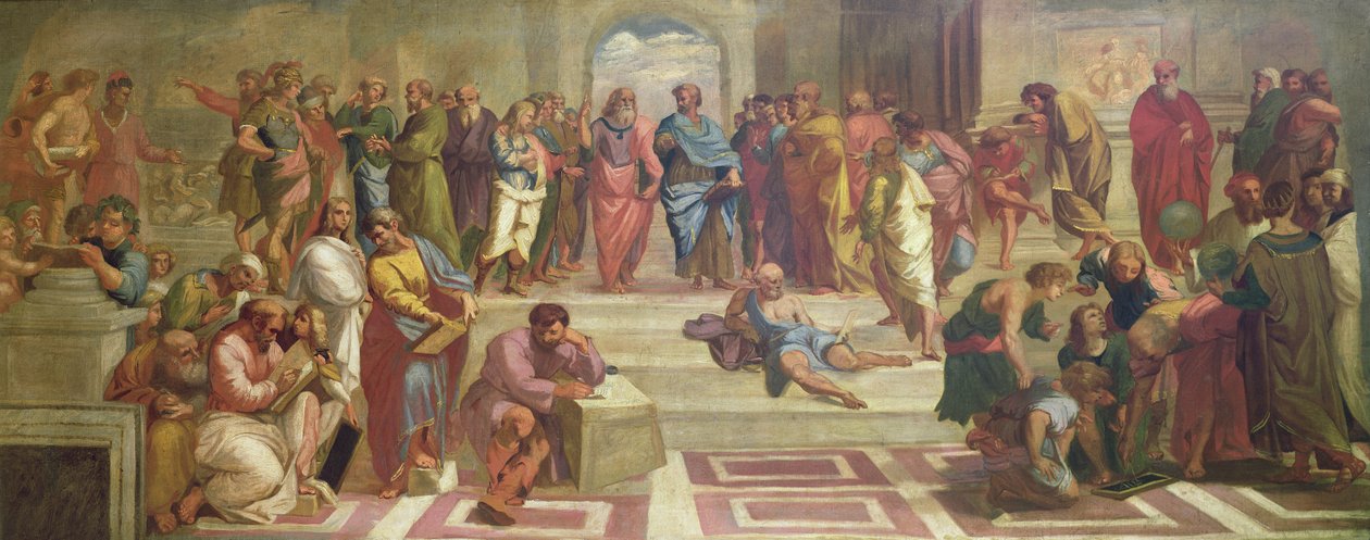 Die Schule von Athen, nach Raffael von Joshua Reynolds