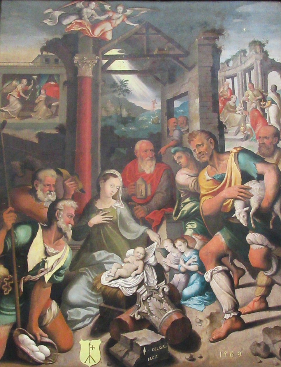 Anbetung der Hirten von Jost Delaval