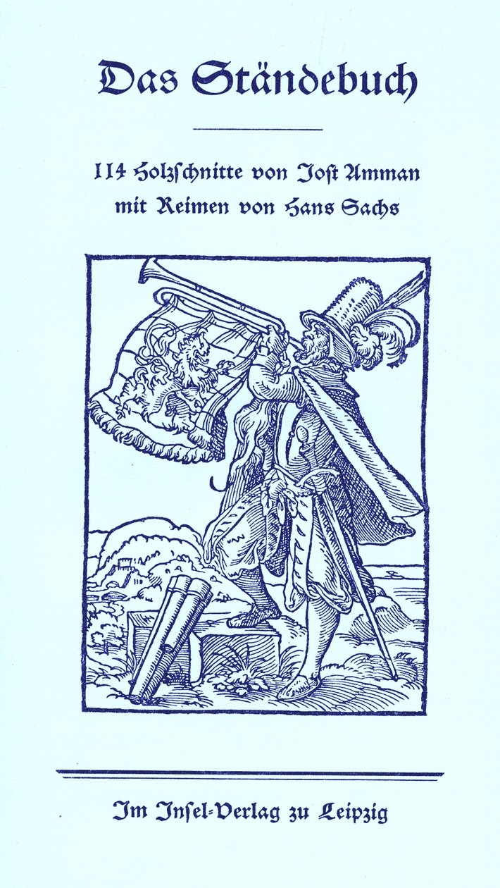Buch der Berufe von Jost Amman