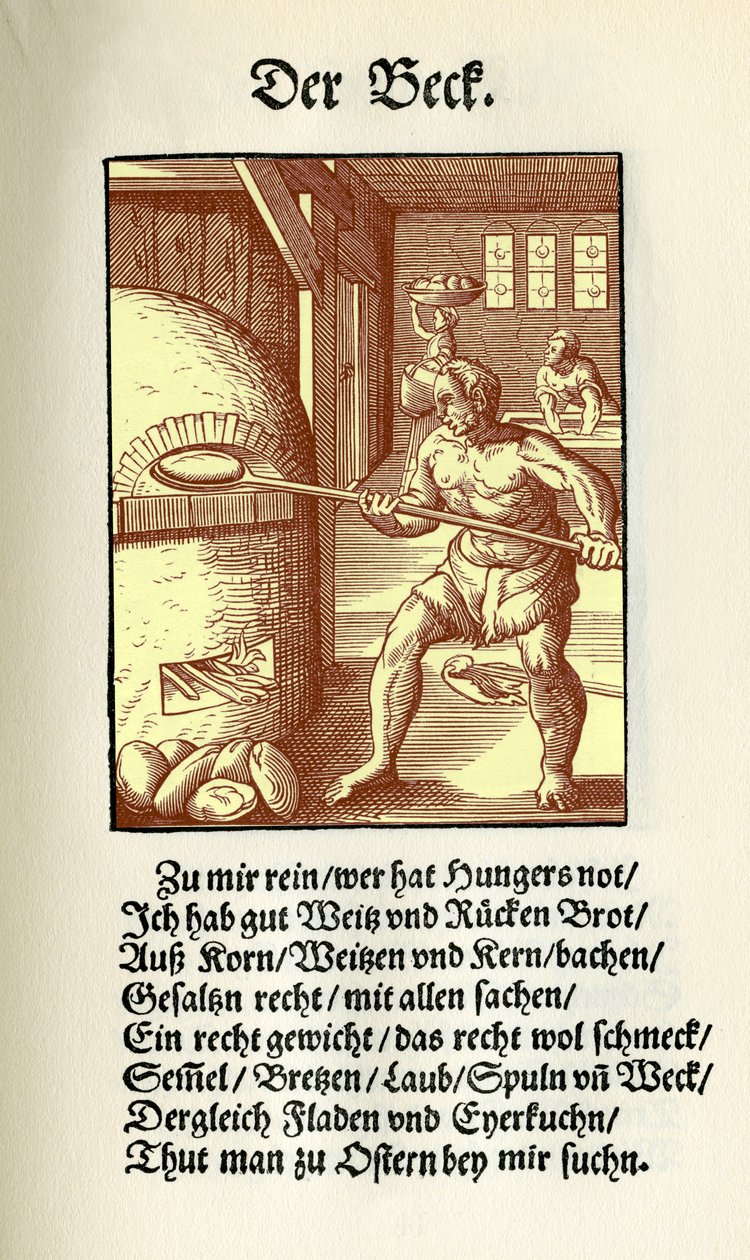 Der Bäcker von Jost Amman