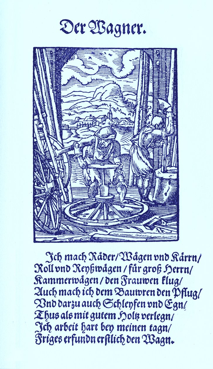 Wagenmacher von Jost Amman