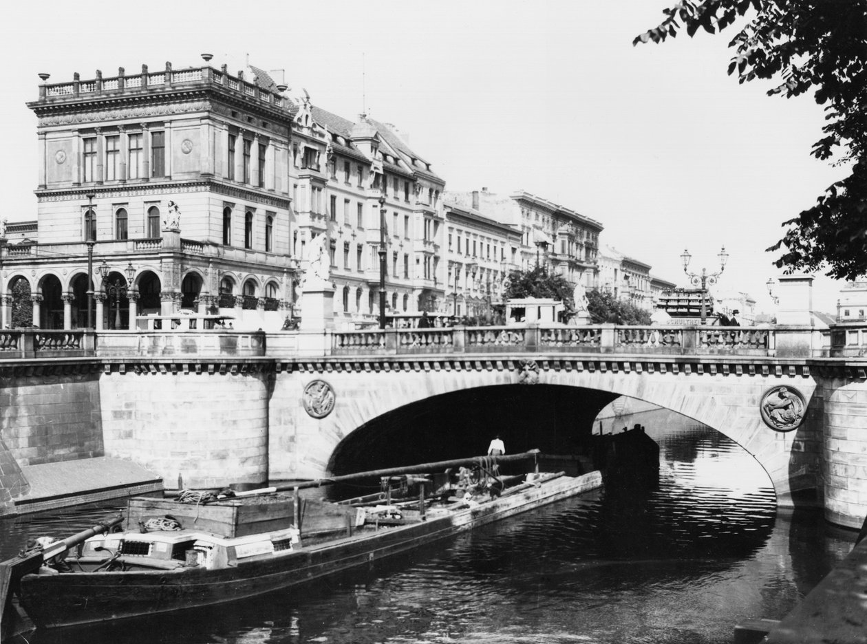 Die Belle-Alliance-Brücke, Berlin, ca. 1910 von Jousset