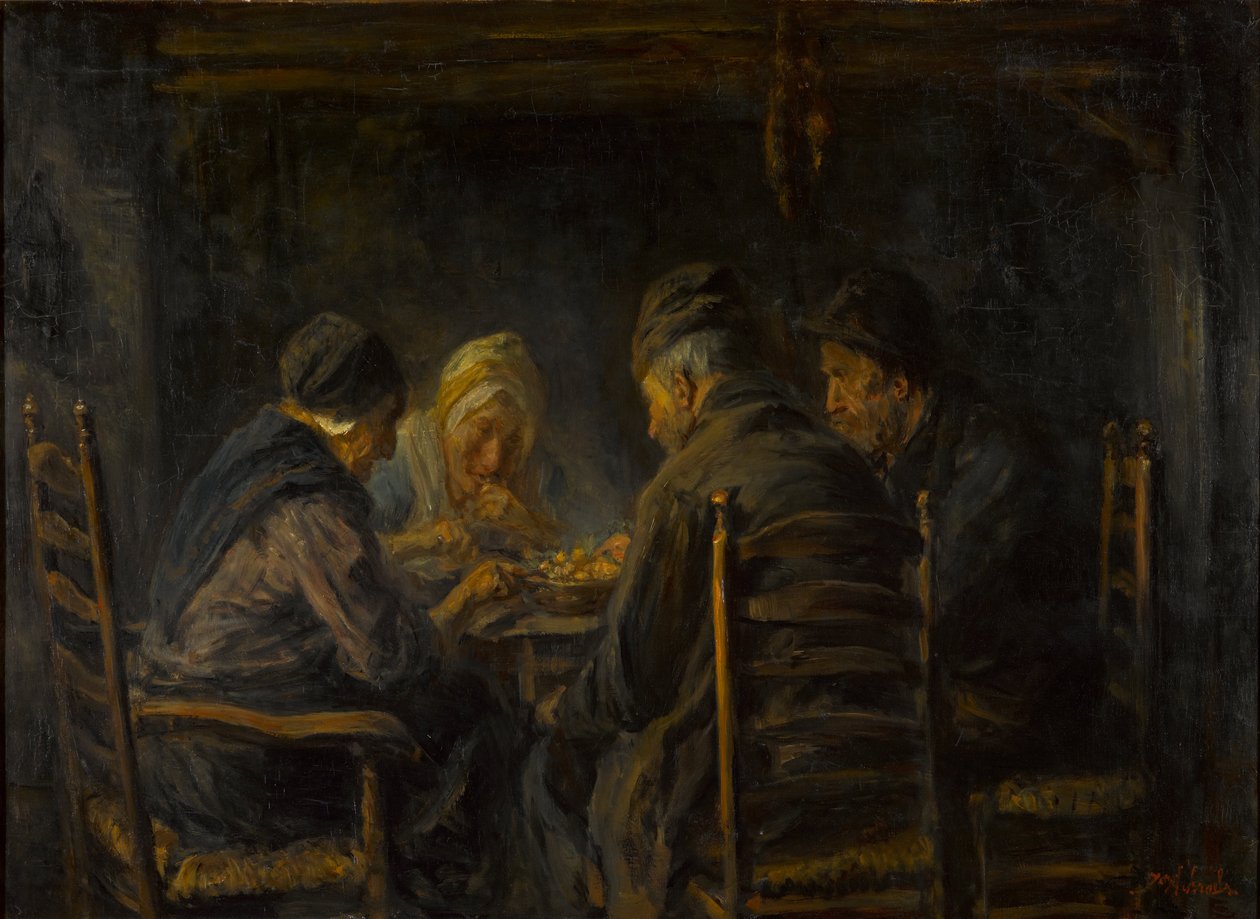 Kartoffelesser von Jozef Israëls