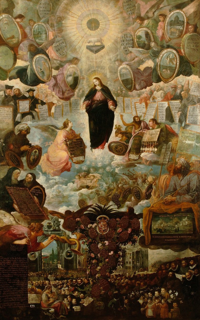 Allegorie der Unbefleckten Jungfrau von Juan de Roelas