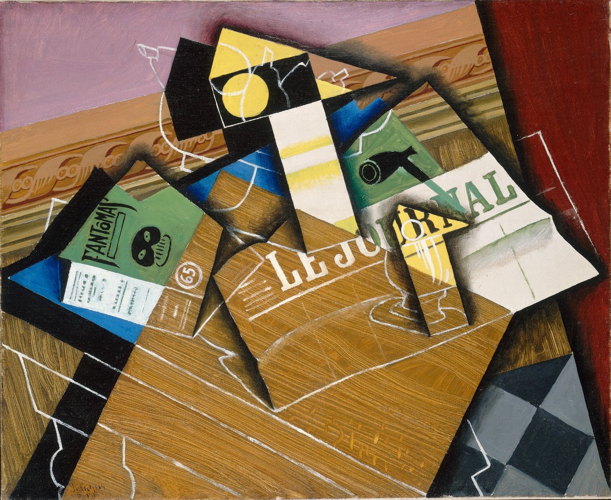 Fantomas, 1915 von Juan Gris